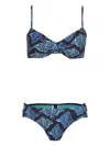 Lygia & Nanny Vitoria Bikini Set In Blue