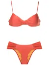 Lygia & Nanny Vitoria Bikini Set In Orange