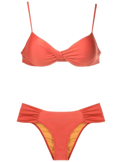 Lygia & Nanny Vitoria Bikini Set In Orange