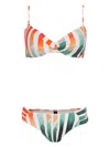 Shop Lygia & Nanny Vitoria Bikini In White