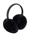 Lyla Grant Faux Fur Rex Rabbit Earmuffs In Brown