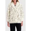 Lyla Grant Fur-free Fox & Mink (faux Fur) Jacket In White
