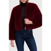 Lyla Grant Fur-free Fox (faux Fur) Bolero In Black