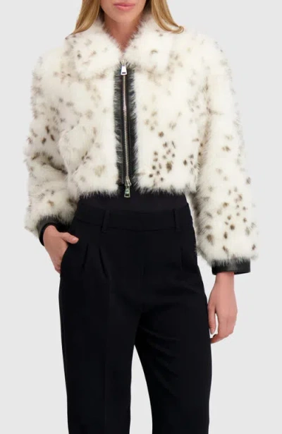 Lyla Grant Fur-free Fox (faux Fur) Bolero In White