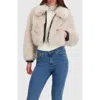 Lyla Grant Fur-free Fox (faux Fur) Zip Bolero In Black