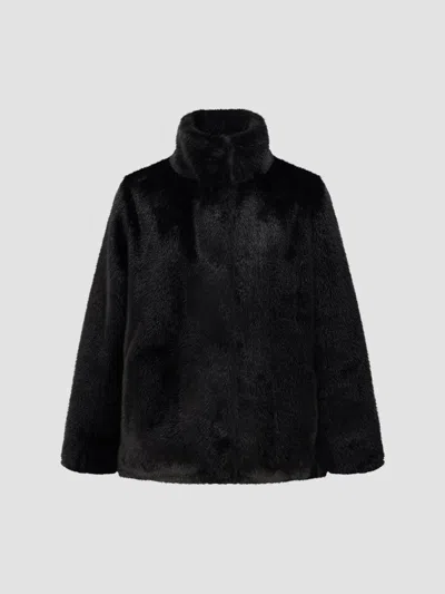 Lyla Grant Women's Mink Reversible Jacket In Black