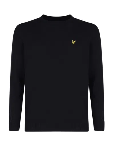 Lyle &amp; Scott Pullover With Logo In Blue