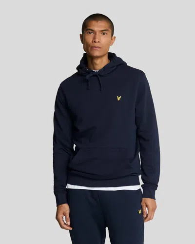 Lyle-and-scott-1874 Female Lyle And Scott 1874 Ml416vog Pullover Hoodie Z271 Dark Navy In Blue