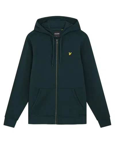 Lyle-and-scott-1874 Female Lyle And Scott 1874 Ml420vog Zip Throught W486 Dark Green