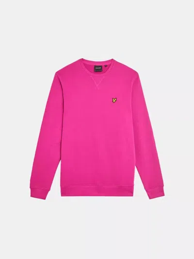Lyle-and-scott-1874 Female Lyle And Scott 1874 Ml424vog Crew Neck X590 In Purple