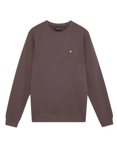 Lyle-and-scott-1874 Female Lyle And Scott 1874 Ml424vog Crew Neck X863 Express In Brown