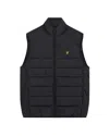 Lyle-and-scott-1874 Jackets And Jackets Man Lyle And Scott 1874 Jk1231v Buffalo Vest Z86. Jet Black In Black