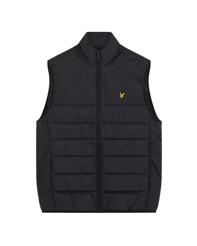 Lyle-and-scott-1874 Jackets And Jackets Man Lyle And Scott 1874 Jk1231v Buffalo Vest Z86. Jet Black