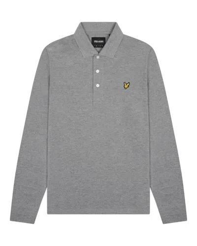 Lyle-and-scott-1874 Polo Man Lyle And Scott 1874 Lp400vog I'm Sorry T28 Mid-range Narl In Gray