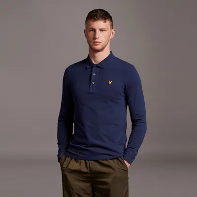 Lyle-and-scott-1874 Polo Man Lyle And Scott 1874 Lp400vog I'm Sorry Z99 Navy In Blue