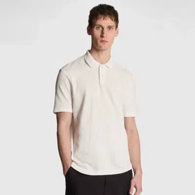 Lyle-and-scott-1874 Polo Man Lyle And Scott 1874 Sp2230v Jacquard Sovereign X082 Silver Silver In White