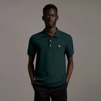 Lyle-and-scott-1874 Polo Man Lyle And Scott 1874 Sp400vog Polo W486 Dark Green