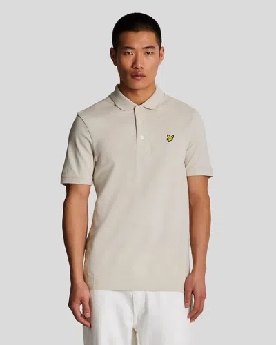 Lyle-and-scott-1874 Polo Man Lyle And Scott 1874 Sp400vog Polo W870 Covenant In Sand