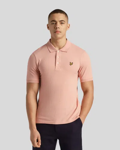 Lyle-and-scott-1874 Polo Man Lyle And Scott 1874 Sp400vog Polo X23. Palm Pink