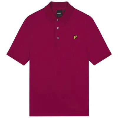 Lyle-and-scott-1874 Polo Man Lyle And Scott 1874 Sp400vog Polo X23. Rich Burgundy In Red
