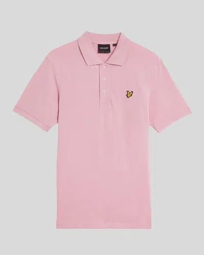 Lyle-and-scott-1874 Polo Man Lyle And Scott 1874 Sp400vog Polo X574 Pink Light