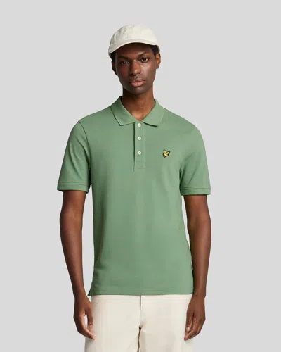 Lyle-and-scott-1874 Polo Man Lyle And Scott 1874 Sp400vog Polo X576 Smoke Green
