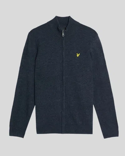 Lyle-and-scott-1874 Shirts Man Lyle And Scott 1874 Kn2102vc Z56 Dark Navy In Blue