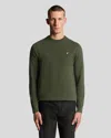Lyle-and-scott-1874 Shirts Man Lyle And Scott 1874 Kn2114v Lambswool Blend W937 Deep Dephts Marl