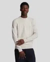 Lyle-and-scott-1874 Shirts Man Lyle And Scott 1874 Kn2124v Tonal Lambswool Crew W870 Covenant In Sand