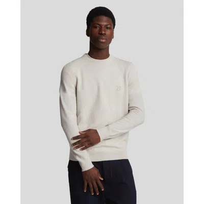 Lyle-and-scott-1874 Shirts Man Lyle And Scott 1874 Kn2235ton Superfine W870 Covenant In Sand