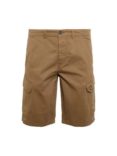Lyle-and-scott-1874 Shorts And Bermuda Man Lyle And Scott 1874 Sh1815it Wembley Cargo X033 Biscuit In Sand