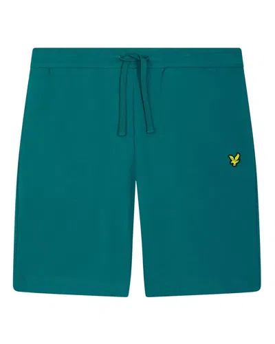 Lyle-and-scott-1874 Shorts Sport Man Lyle And Scott 1874 Ml414vog Sweat Short X514 Court Green