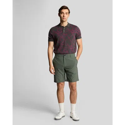Lyle & Scott 5 Pocket Golf Shorts In Green