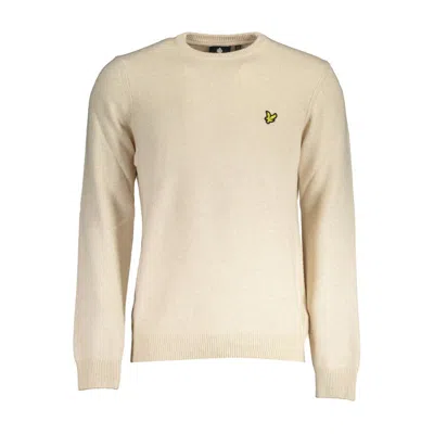 Lyle & Scott Beige Wool Sweater In Neutral