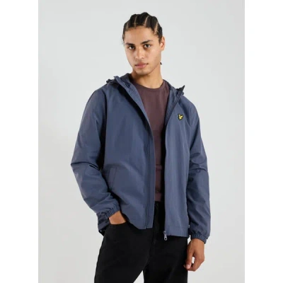 Lyle & Scott Blouson Léger À Capuche In Purple