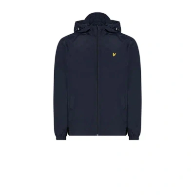 Lyle & Scott Blouson Léger À Capuche In Black