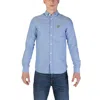 Lyle & Scott Blue Organic Cotton Shirt