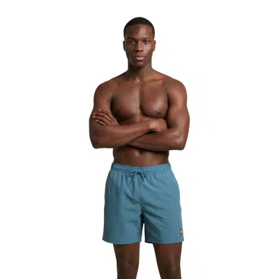Lyle & Scott Blue Polyamide Swim Shorts