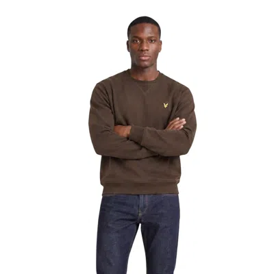 Lyle & Scott Brown Cotton Sweatshirt In Multi
