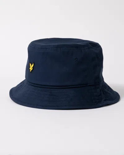 Lyle & Scott Bucket Hat In Blue