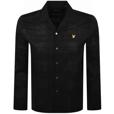 Lyle & Scott Lyle And Scott Check Shirt Black
