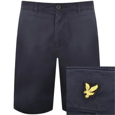 Lyle & Scott Lyle And Scott Chino Shorts Dark Navy In Blue