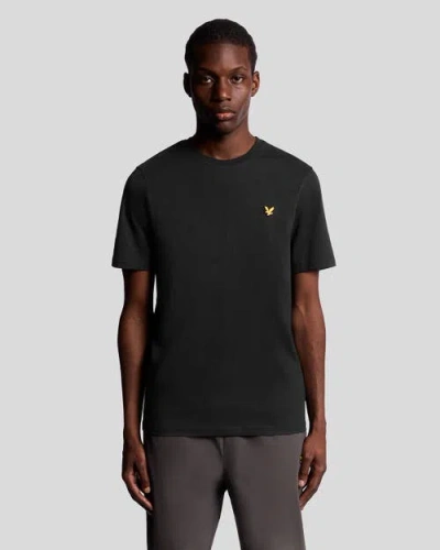 Lyle & Scott Core Short Sleeve Crew Neck T-shirt In Black