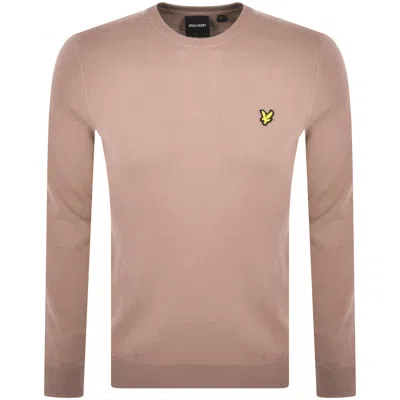 Lyle & Scott Lyle And Scott Cotton Knitted Jumper Pink