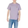 Lyle & Scott Lyle And Scott Plain Polo T Shirt Purple