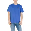 Lyle & Scott Lyle And Scott Crew Neck T Shirt Blue In Blue