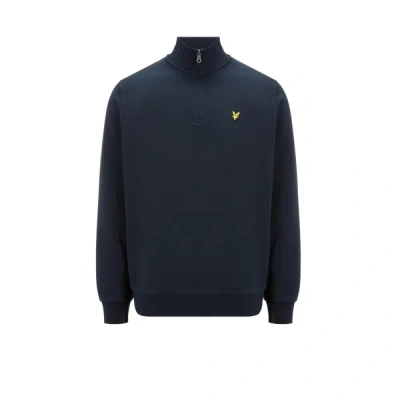 Lyle & Scott Cotton Sweatshirt In Blue