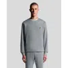 Lyle & Scott Crew Neck Sweater In Gray