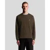 Lyle & Scott Crew Neck Sweater In Green