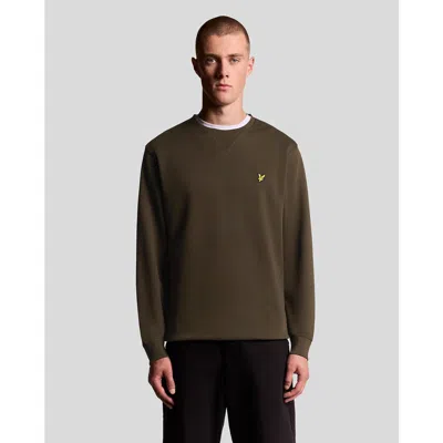 Lyle & Scott Crew Neck Sweater In Green
